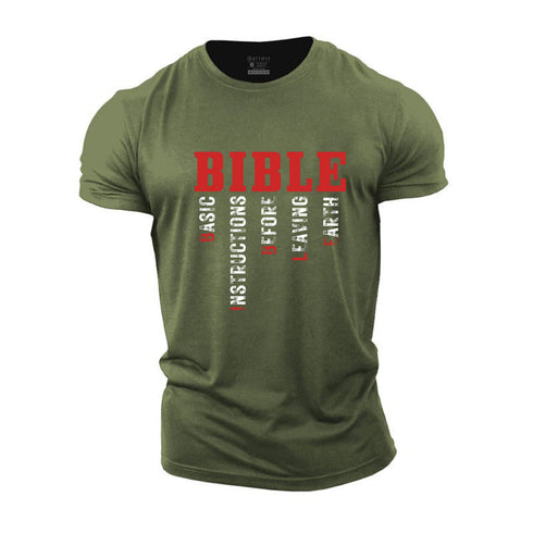 Men's Bible Cotton T-Shirt